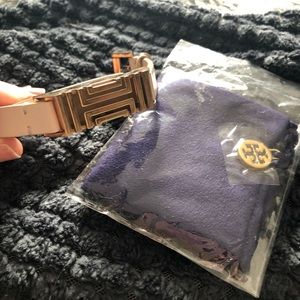 Tory Burch FitBit Bracelet and dusty bag